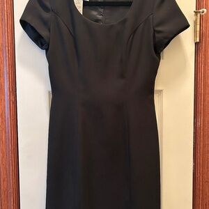 Vintage Roberta Rounded Neck Short Sleeve Mini Cocktail Dress